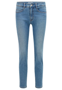 BRIGHT BLUE // JEANS SLIM CROP 2.0