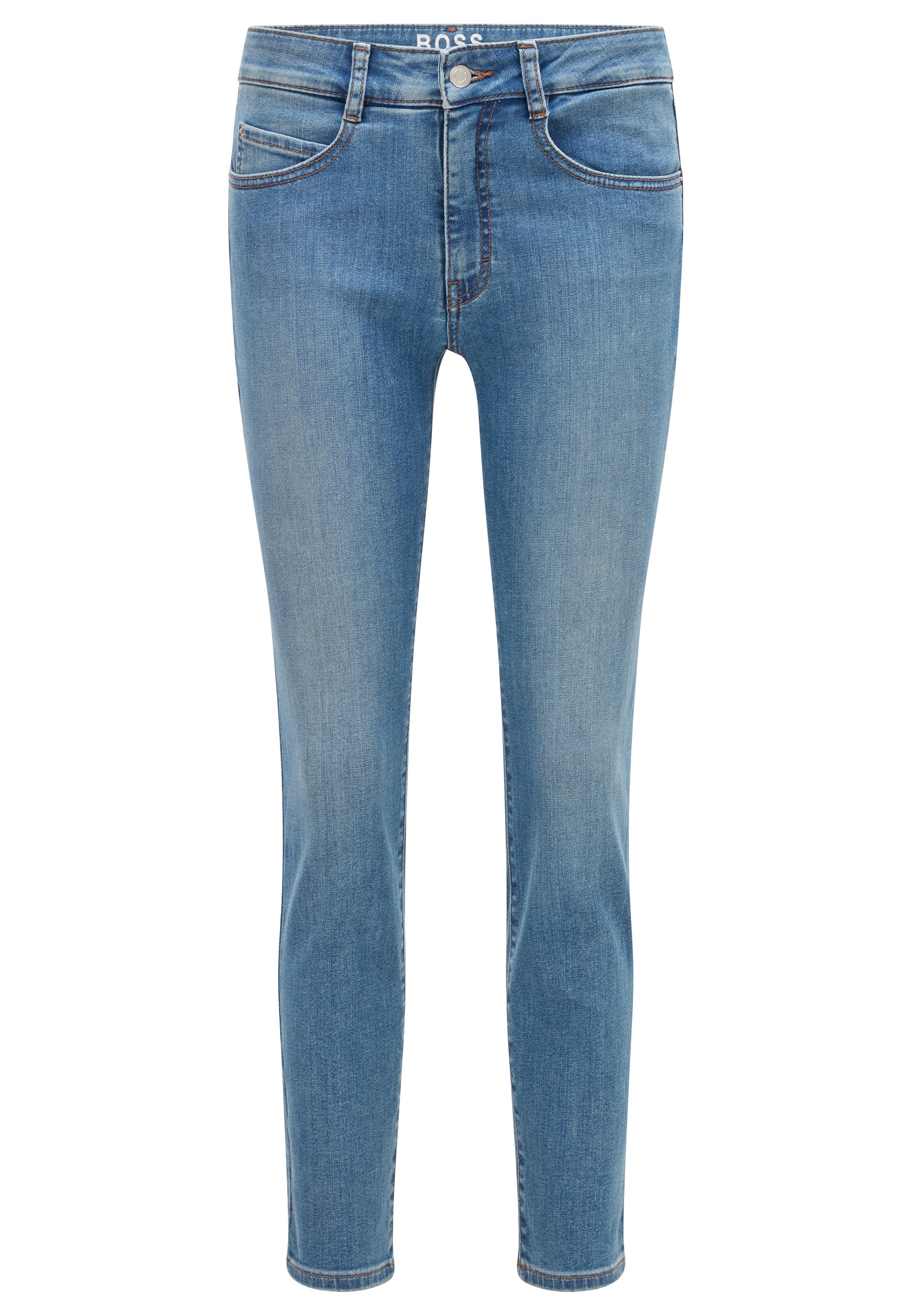 BRIGHT BLUE // JEANS SLIM CROP 2.0