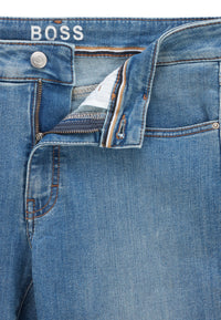 BRIGHT BLUE // JEANS SLIM CROP 2.0