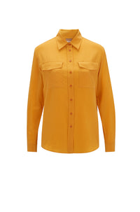 Blouse Biventi en soie - Open Yellow