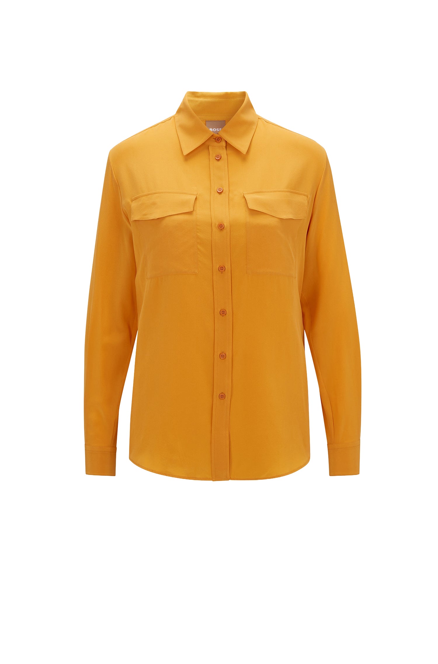 Blouse Biventi en soie - Open Yellow