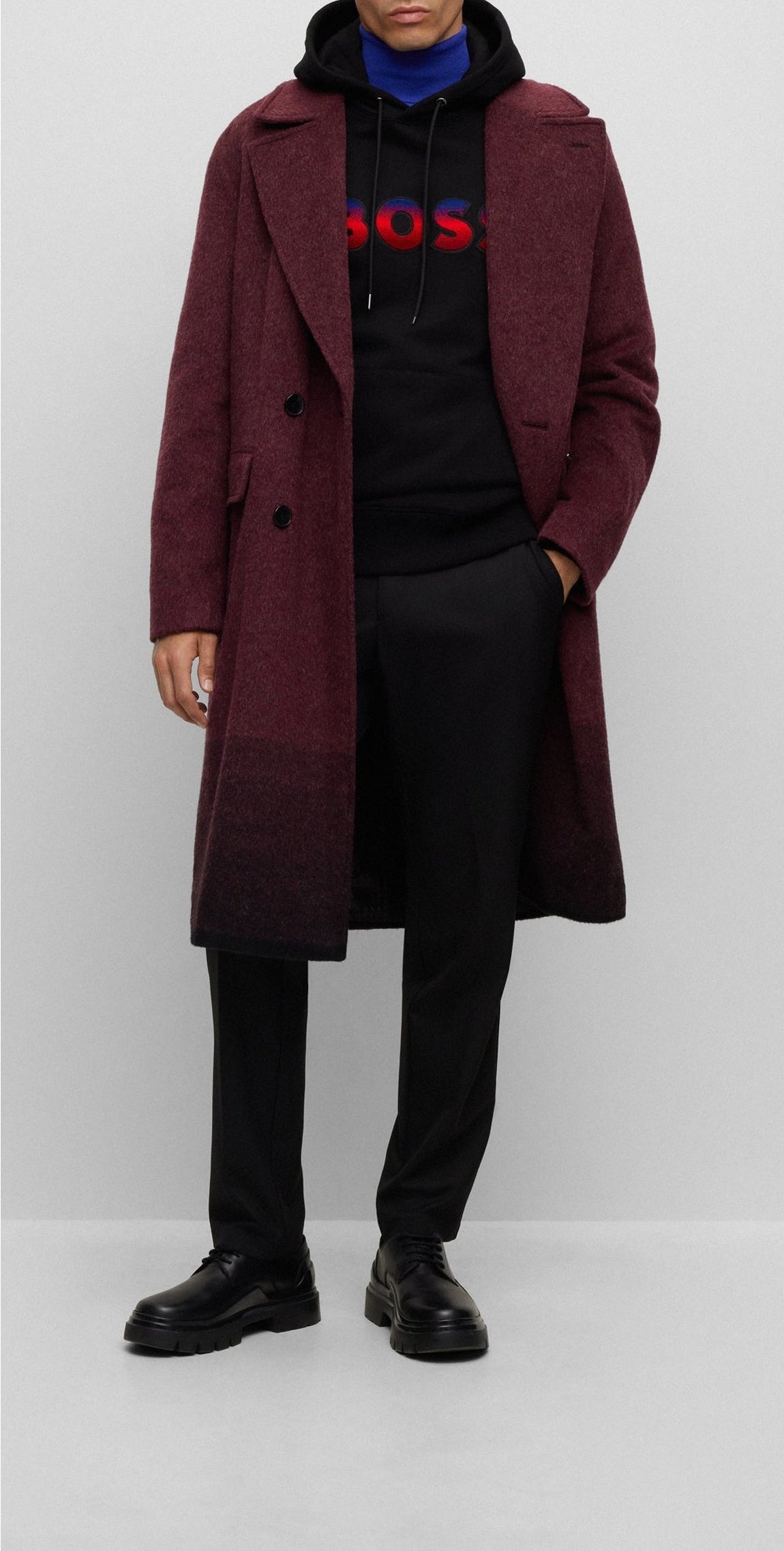 Musso wool jumper - Dark Purple