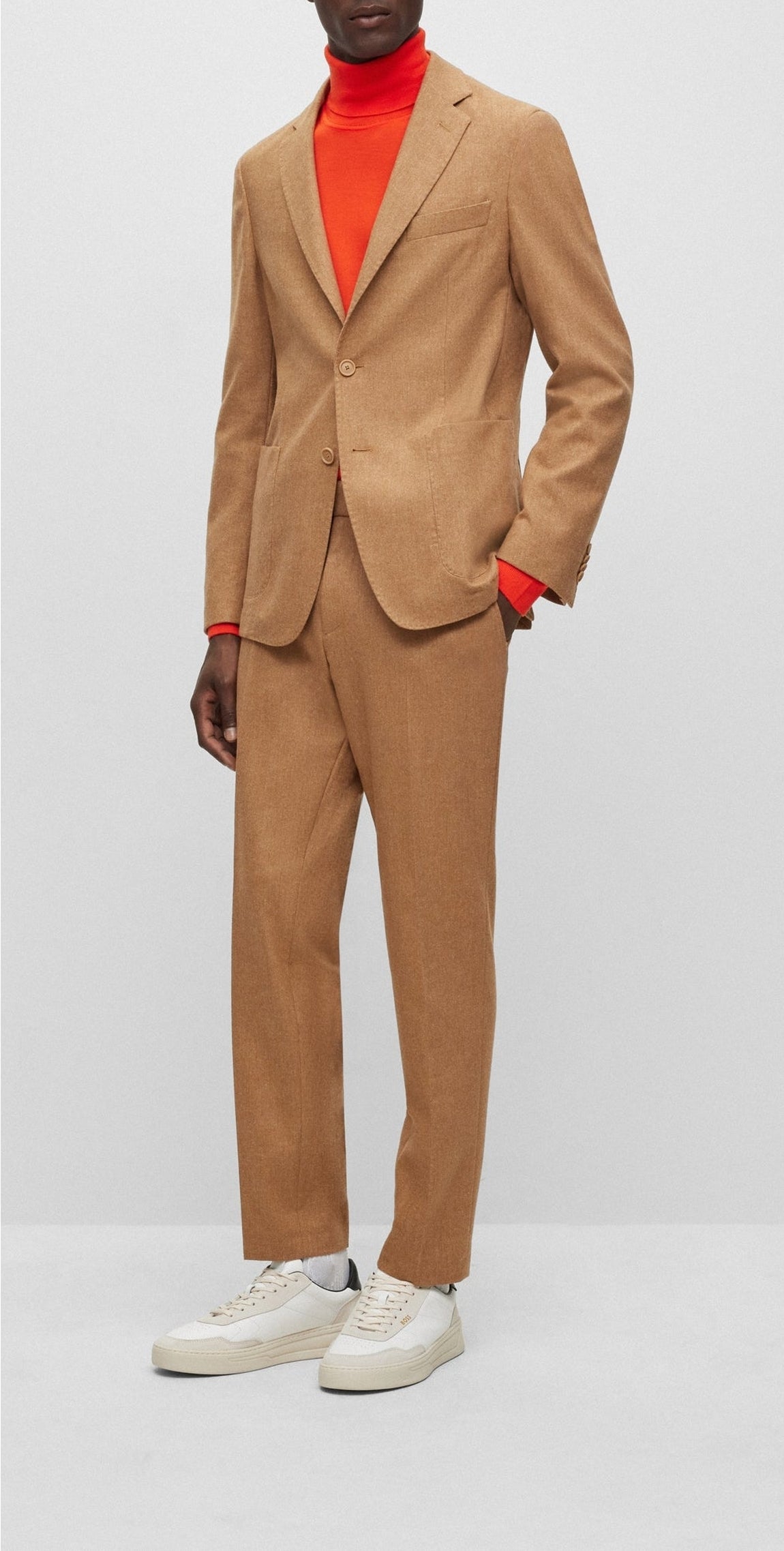 Musso wool jumper - Bright Orange