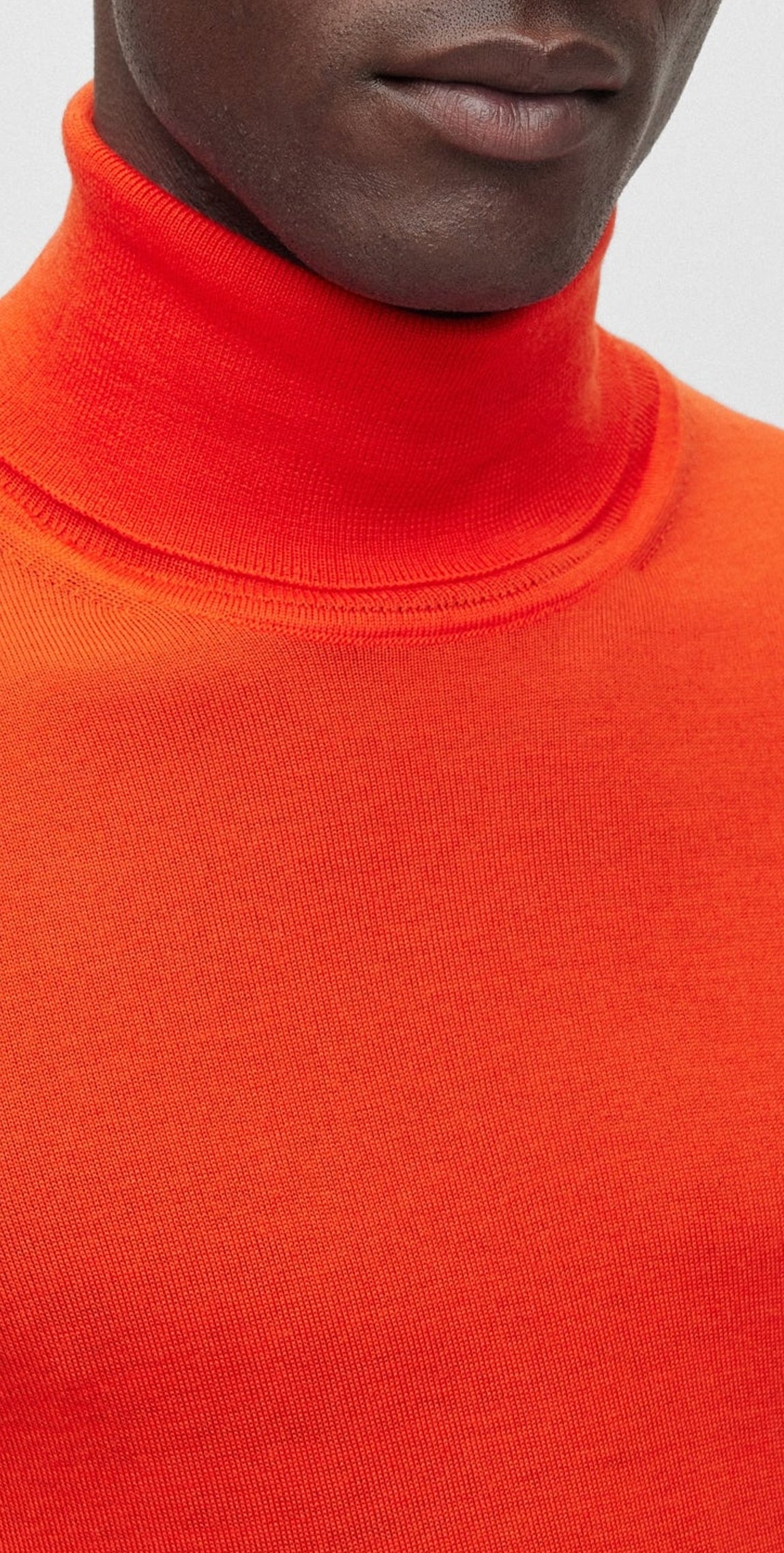Musso wool jumper - Bright Orange
