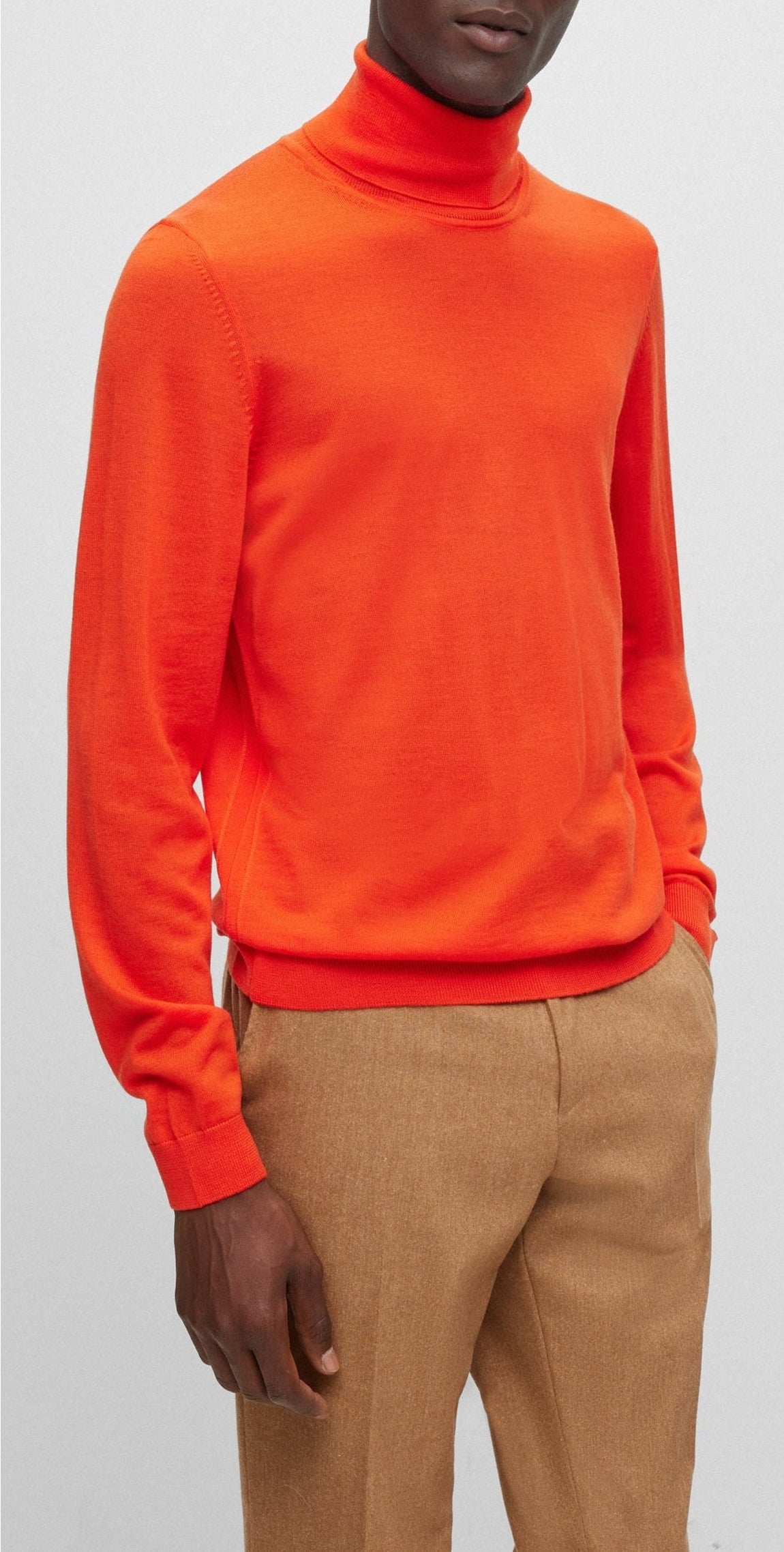 Musso wool jumper - Bright Orange