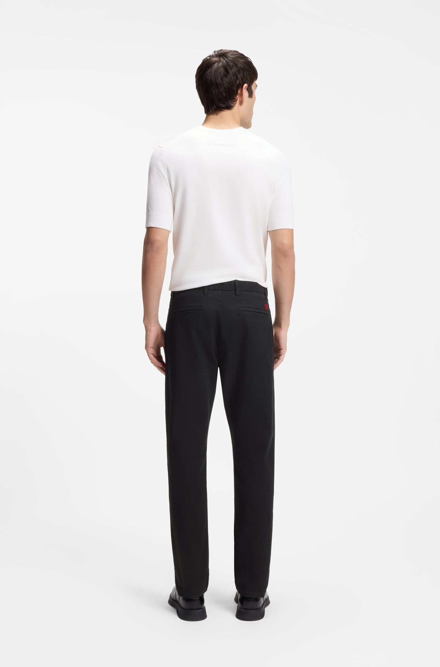 BLACK // CASUAL TROUSERS DAVID222D