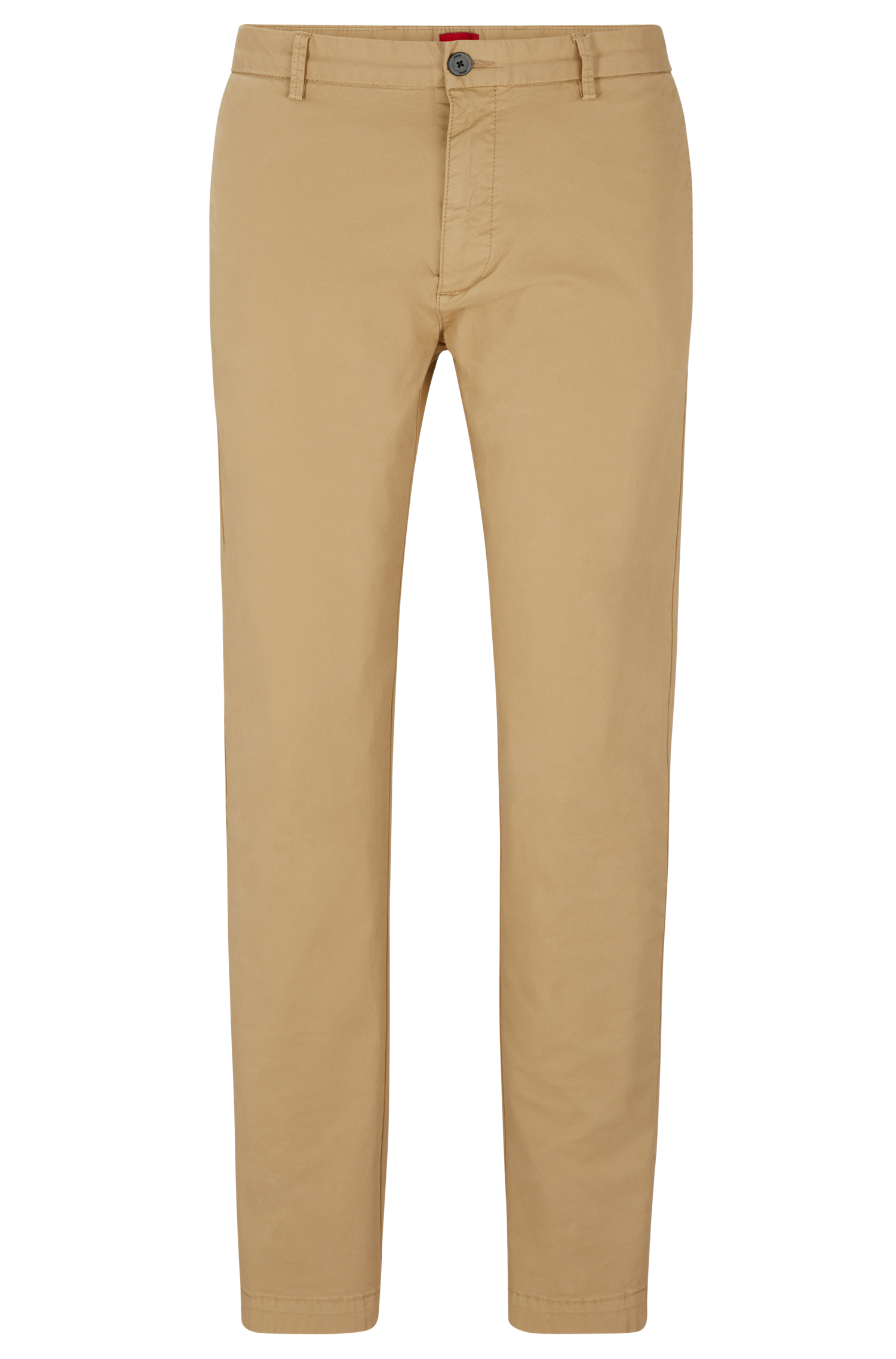 MEDIUM BEIGE // CASUAL TROUSERS DAVID222D