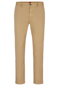 MEDIUM BEIGE // CASUAL TROUSERS DAVID222D