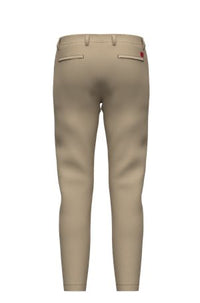 MEDIUM BEIGE // CASUAL TROUSERS DAVID222D