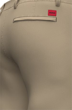MEDIUM BEIGE // CASUAL TROUSERS DAVID222D