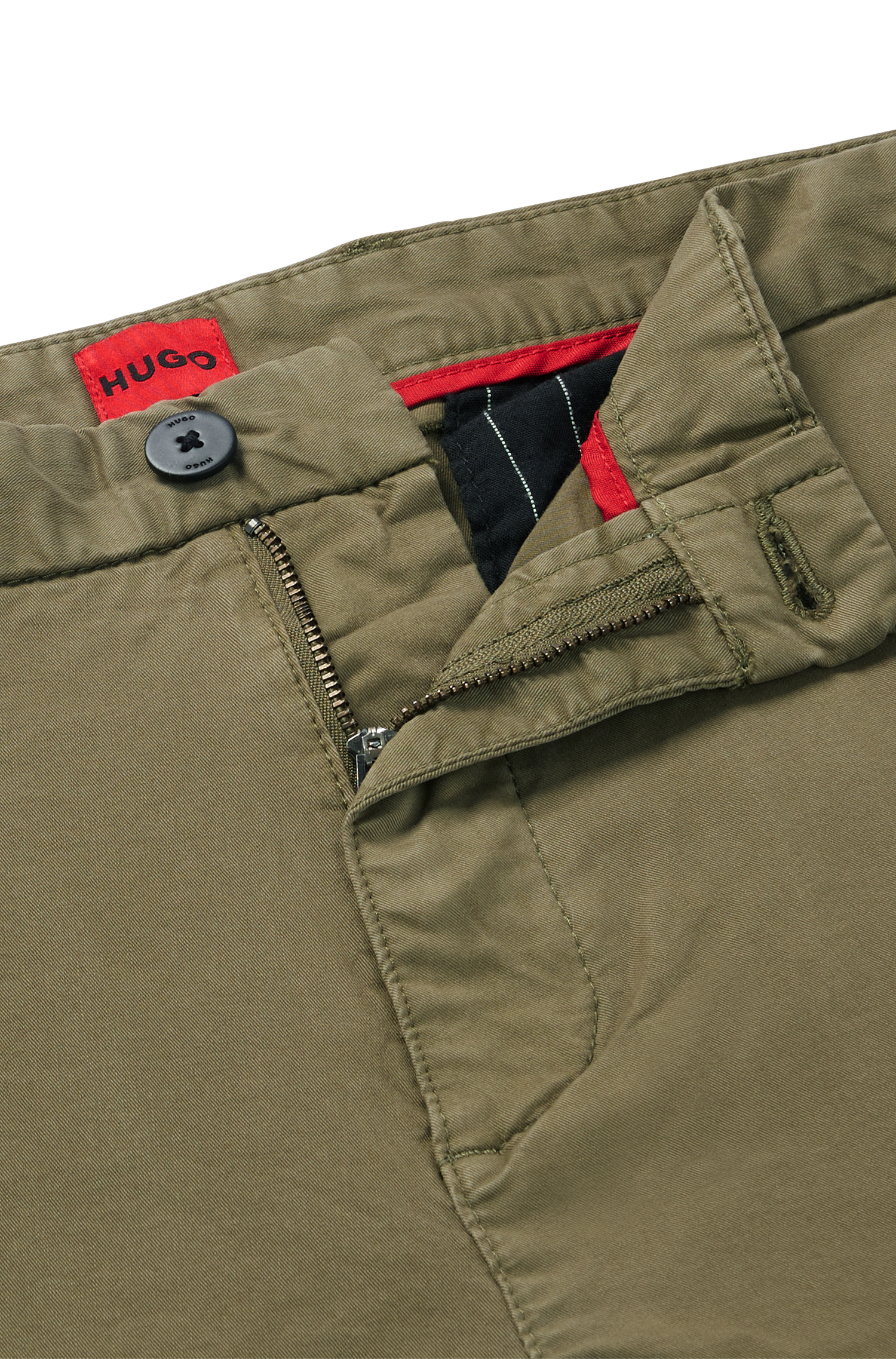 OPEN GREEN // CASUAL TROUSERS DAVID222D