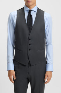 Veston Huge en laine - Dark Grey