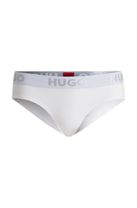 WHITE // BRIEFS BRIEF SPORTY LOGO