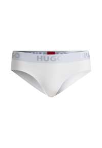 WHITE // BRIEFS BRIEF SPORTY LOGO