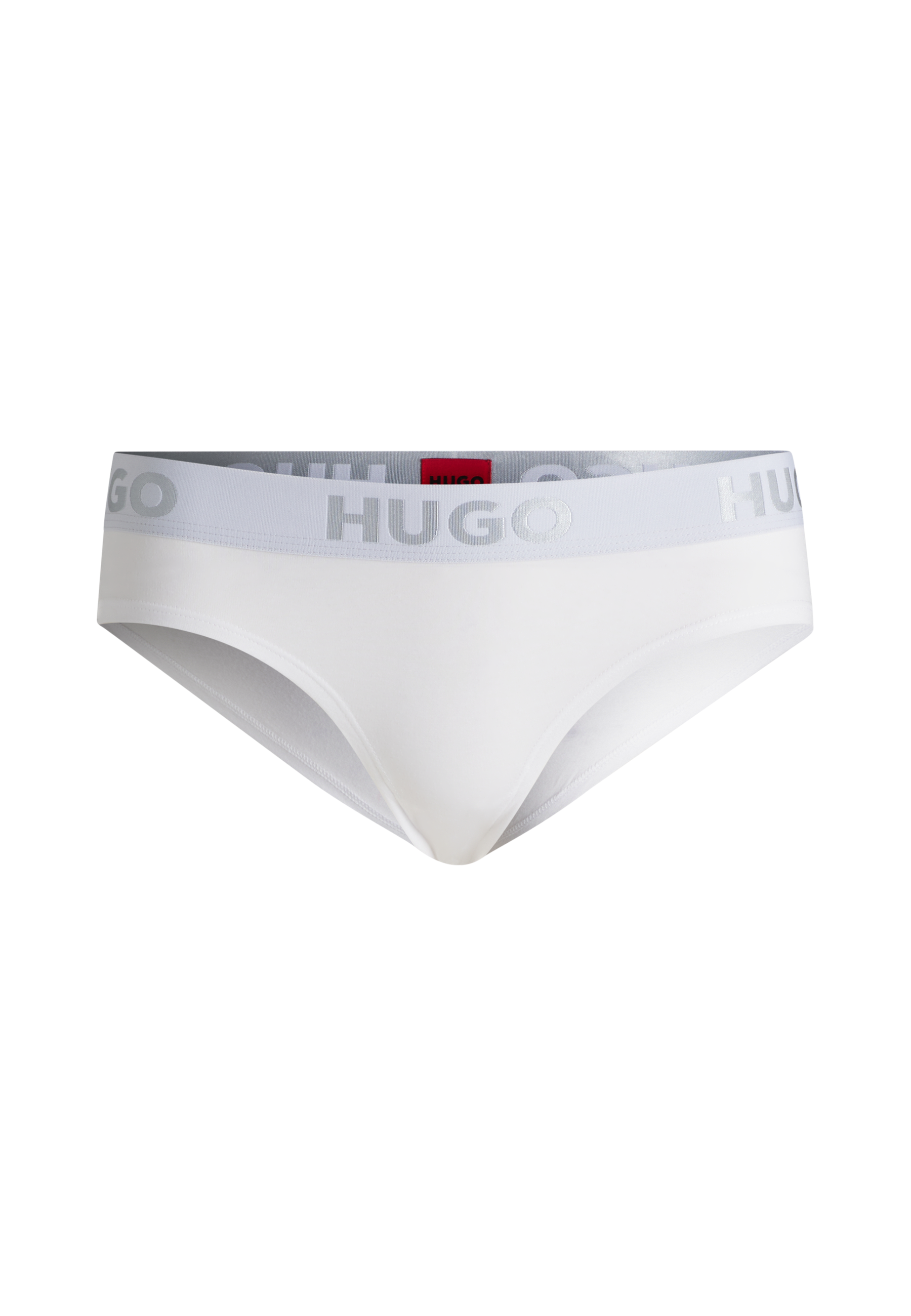 WHITE // BRIEFS BRIEF SPORTY LOGO