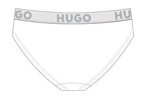 WHITE // BRIEFS BRIEF SPORTY LOGO