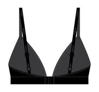 BLACK // BRA TRIANGLE RED LABEL