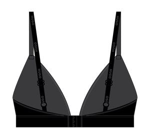 BLACK // BRA TRIANGLE RED LABEL