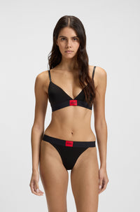 BLACK // BRA TRIANGLE RED LABEL