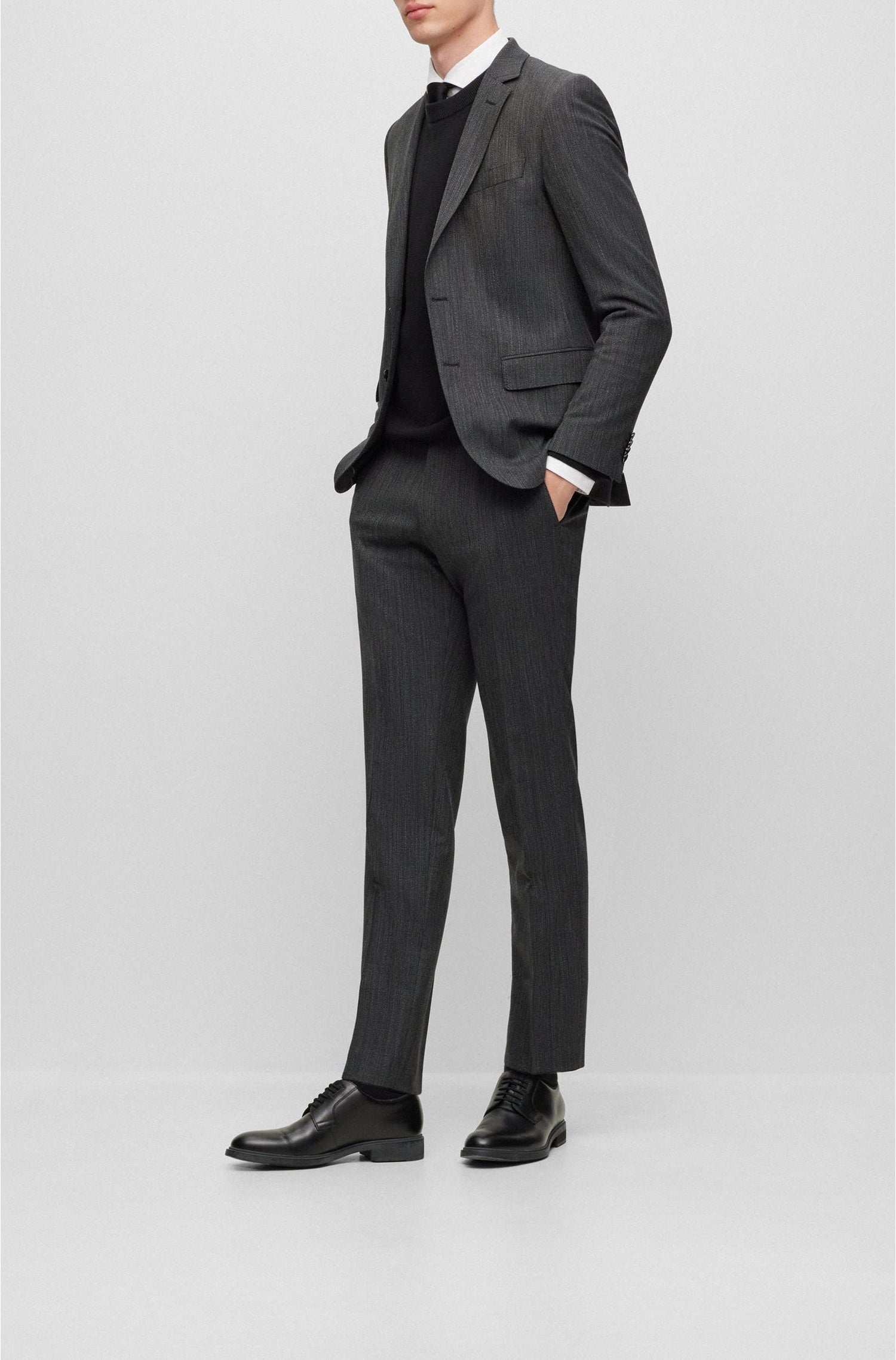 BLACK // BUSINESS LACE-UPS FIRSTCLASS_DERB_PL A