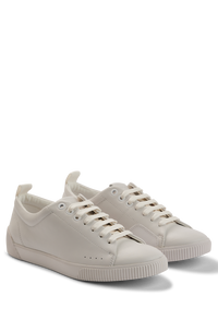 Leather trainers - White