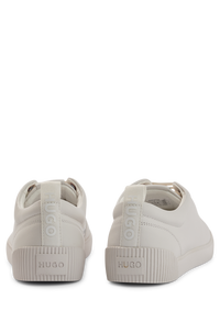 Leather trainers - White