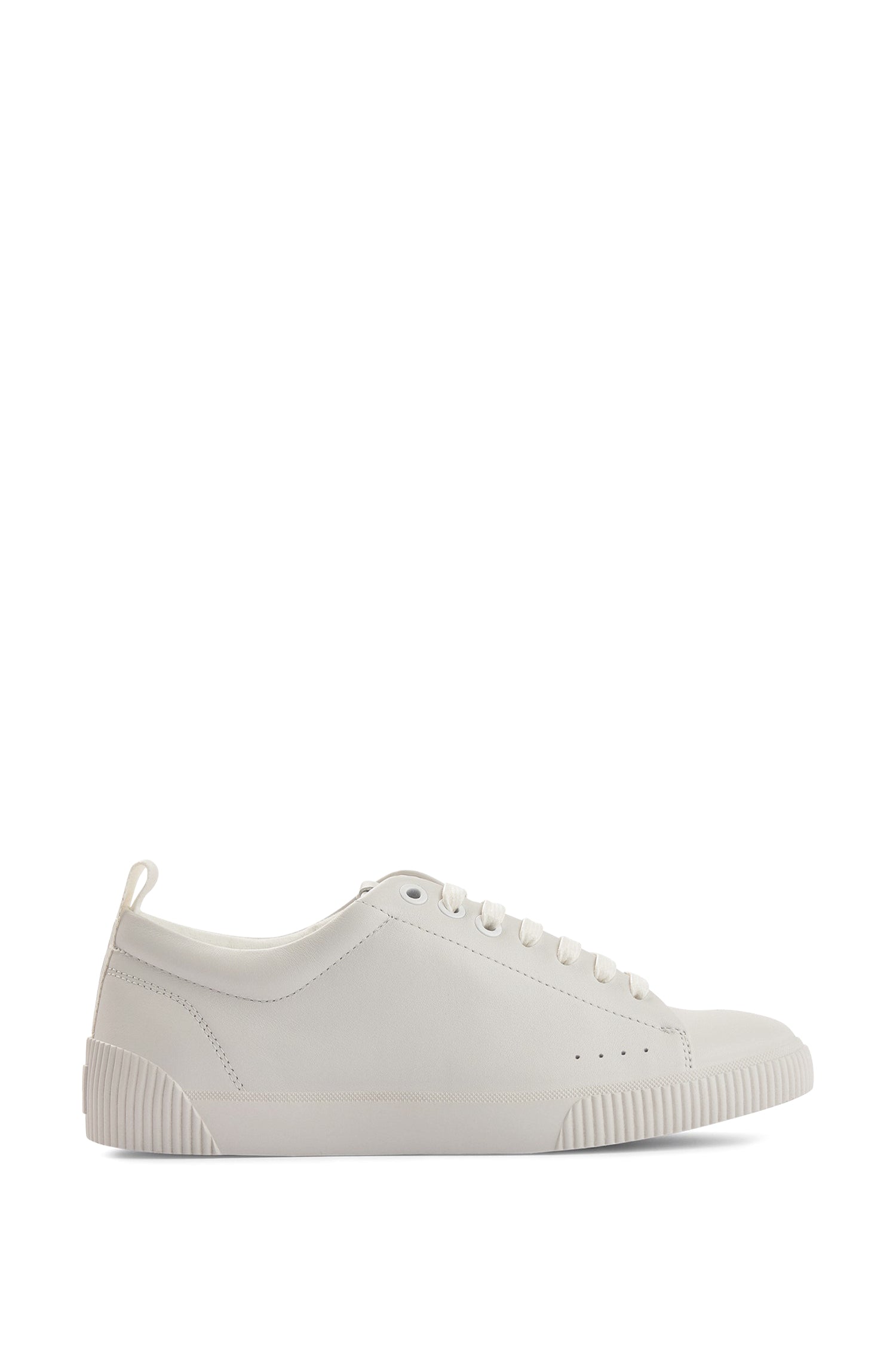 Leather trainers - White