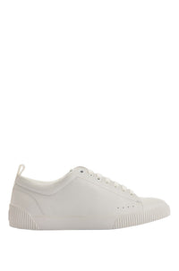 Leather trainers - White