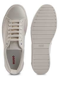 Leather trainers - White