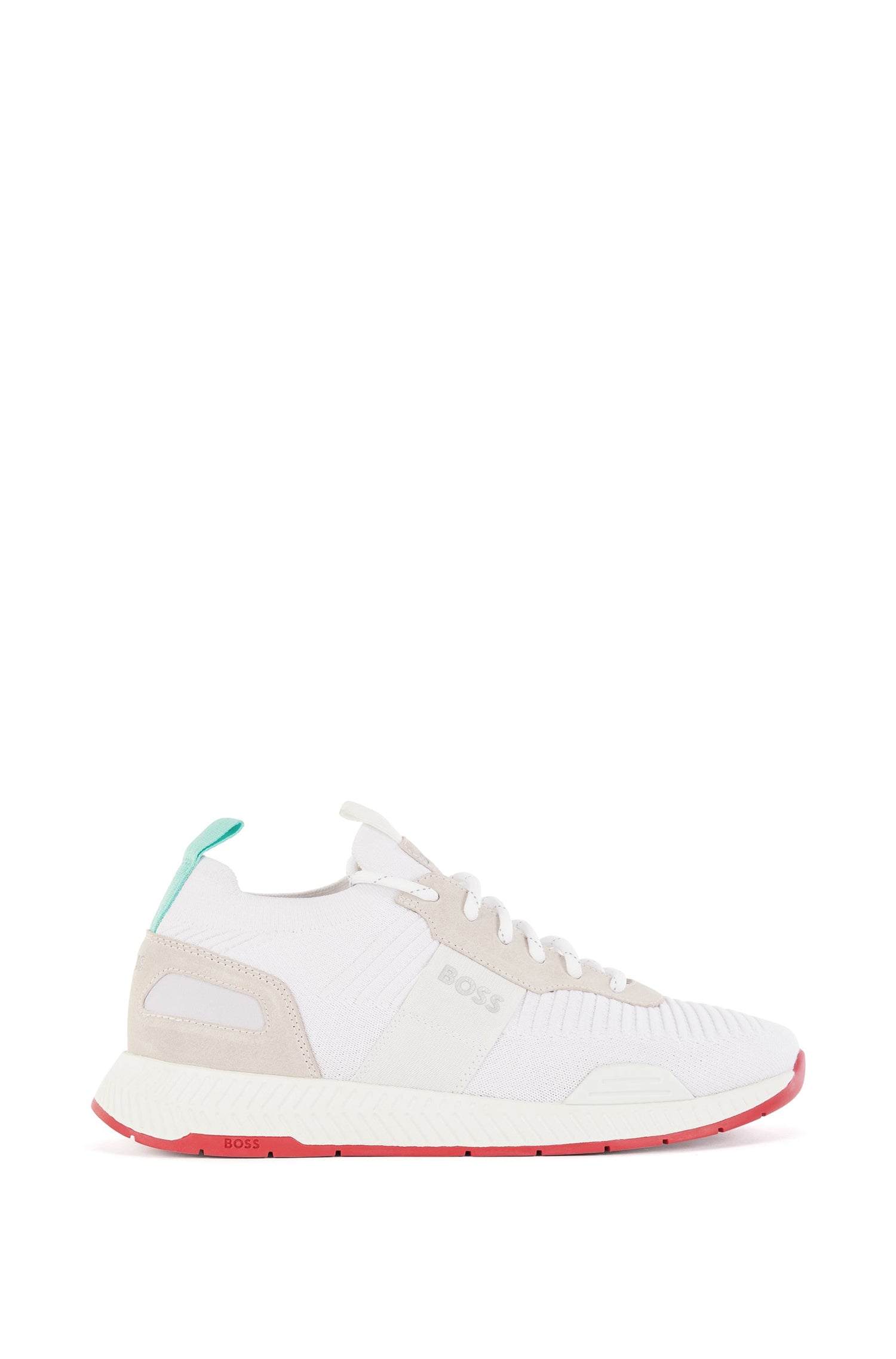 OPEN WHITE // SHOES TITANIUM_RUNN_KNSTA