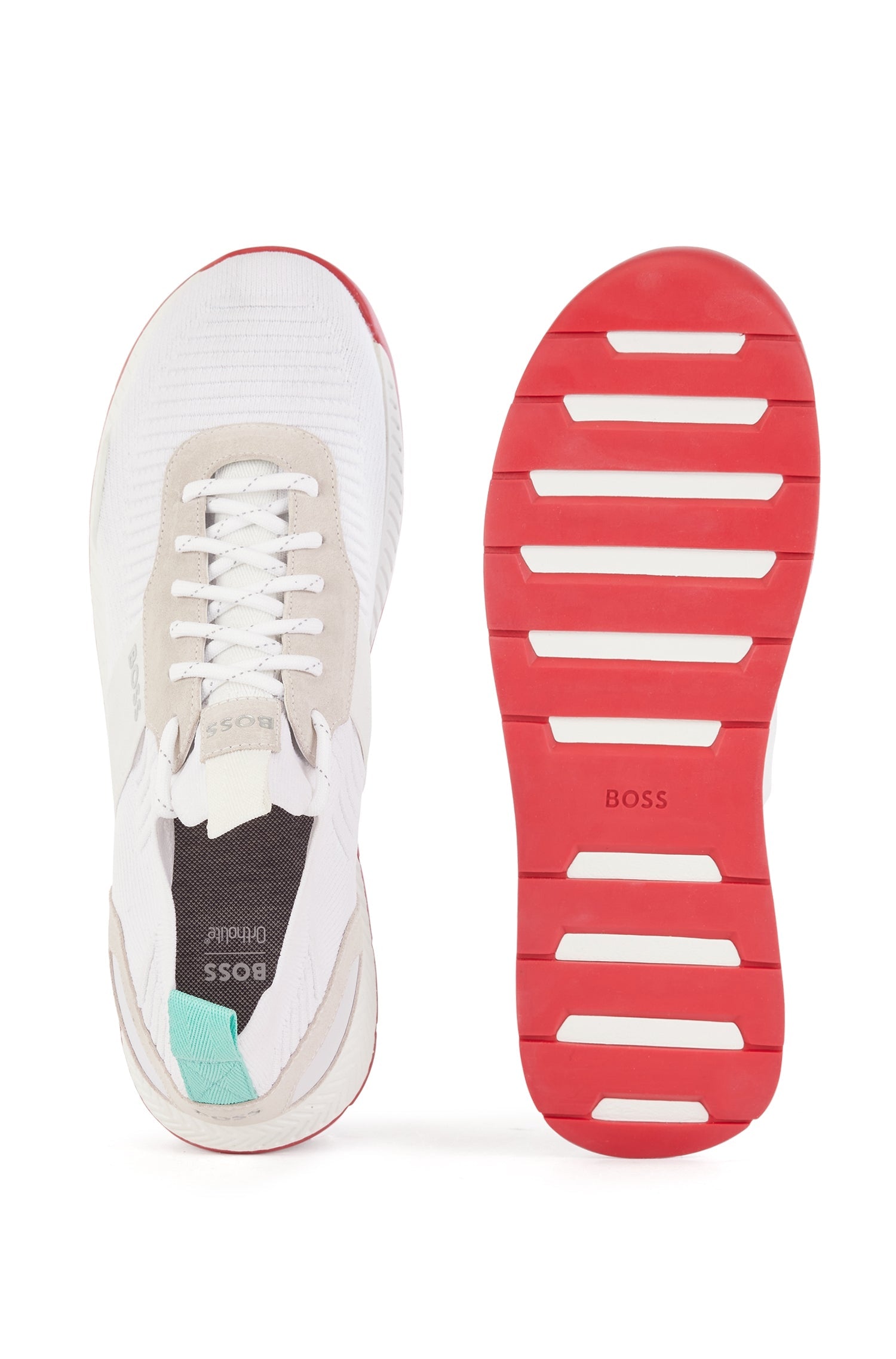 OPEN WHITE // SHOES TITANIUM_RUNN_KNSTA