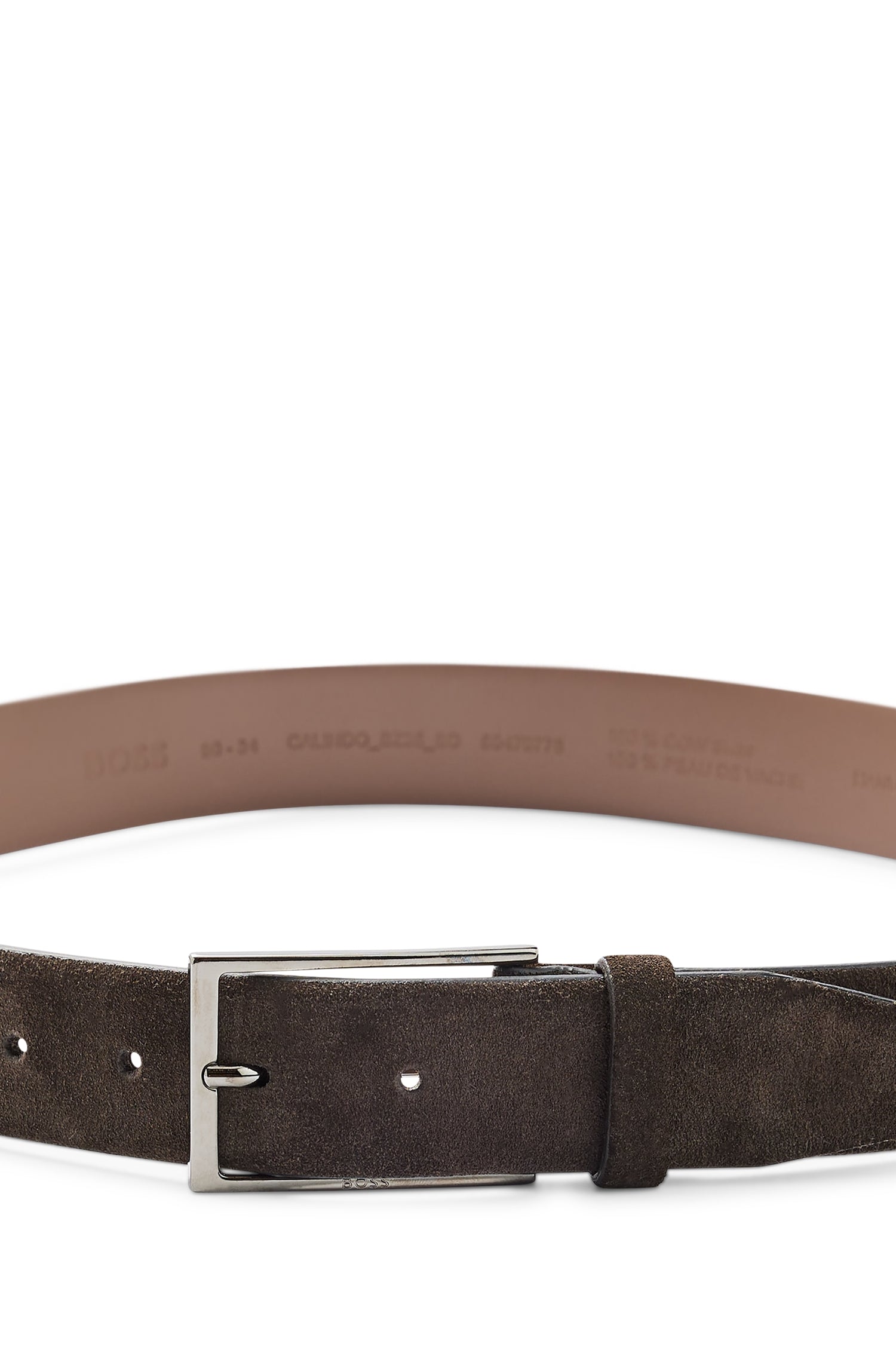 Ceinture Calindo en cuir - Dark Brown