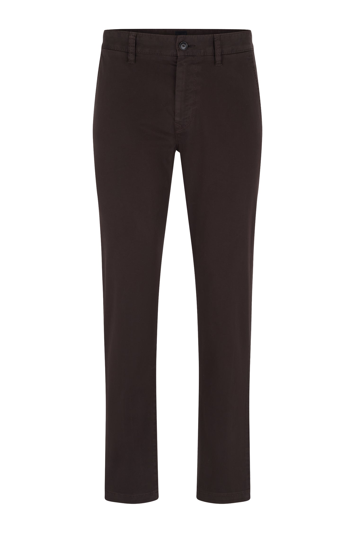 Pantalon chino Taber - Dark Brown