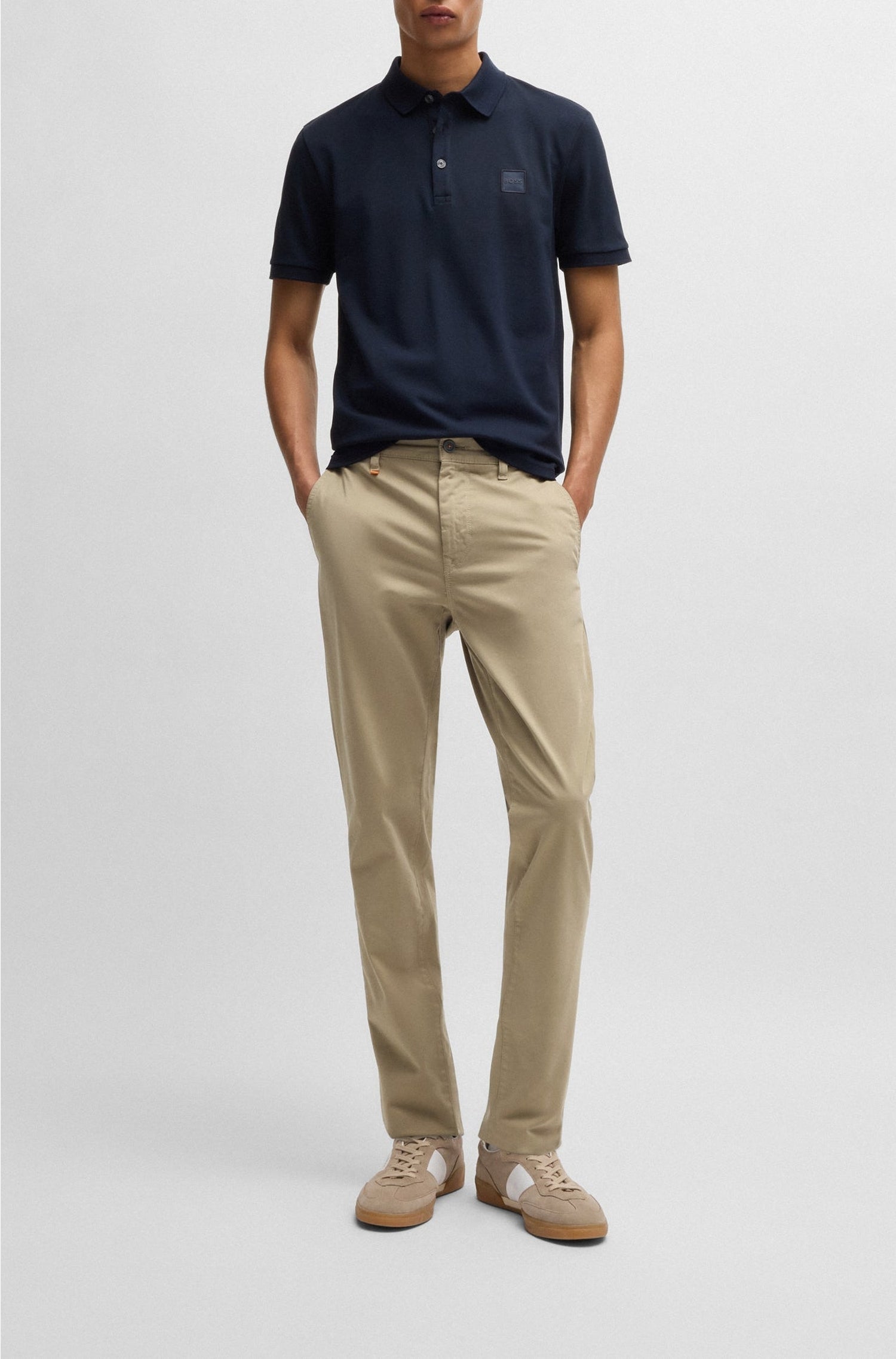 LIGHT & PASTEL BROWN // CASUAL TROUSERS SCHINO-TABER-1 D