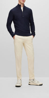 LIGHT BEIGE // CASUAL TROUSERS SCHINO-TABER-1 D