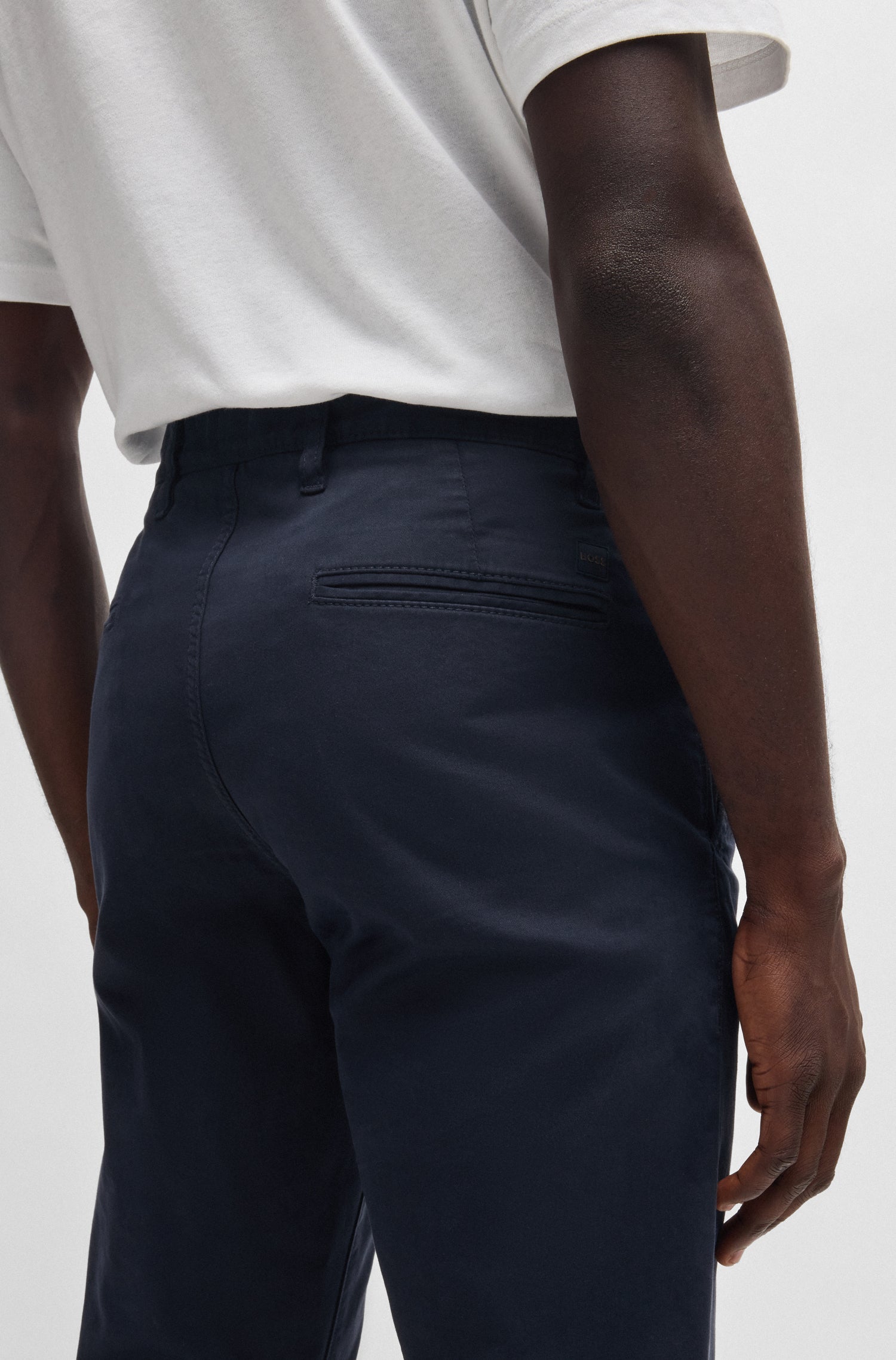 DARK BLUE // CASUAL TROUSERS SCHINO-TABER-1 D