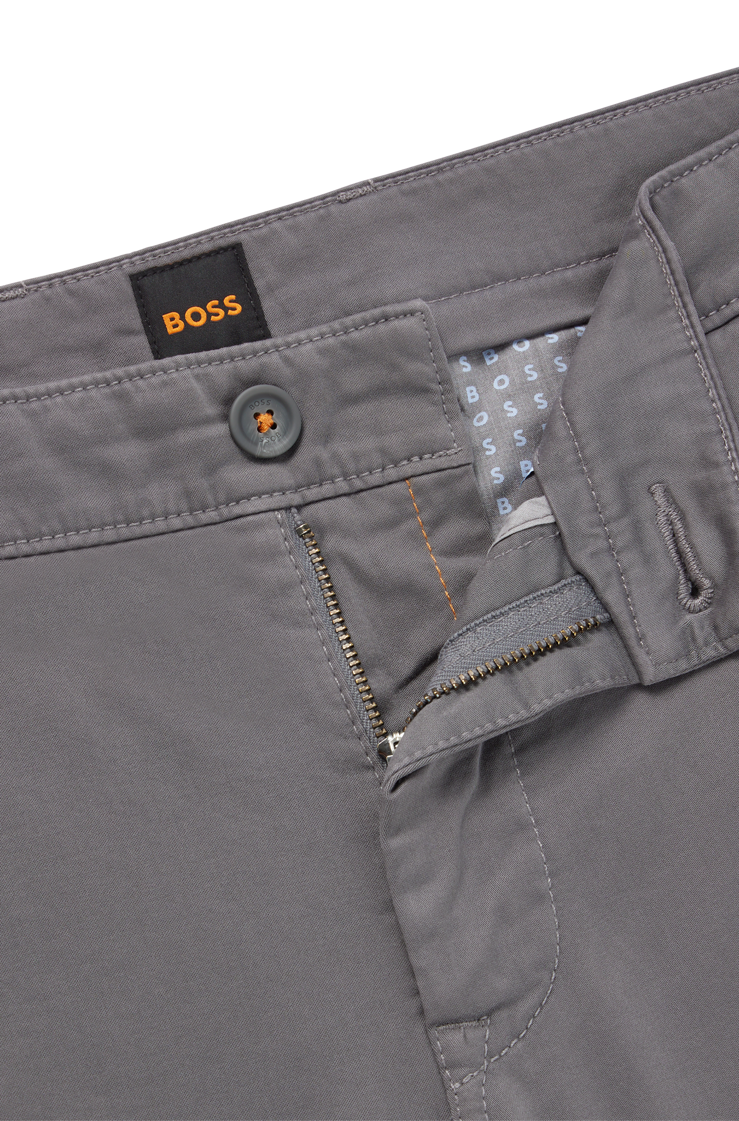 DARK GREY // CASUAL TROUSERS SCHINO-SLIM D