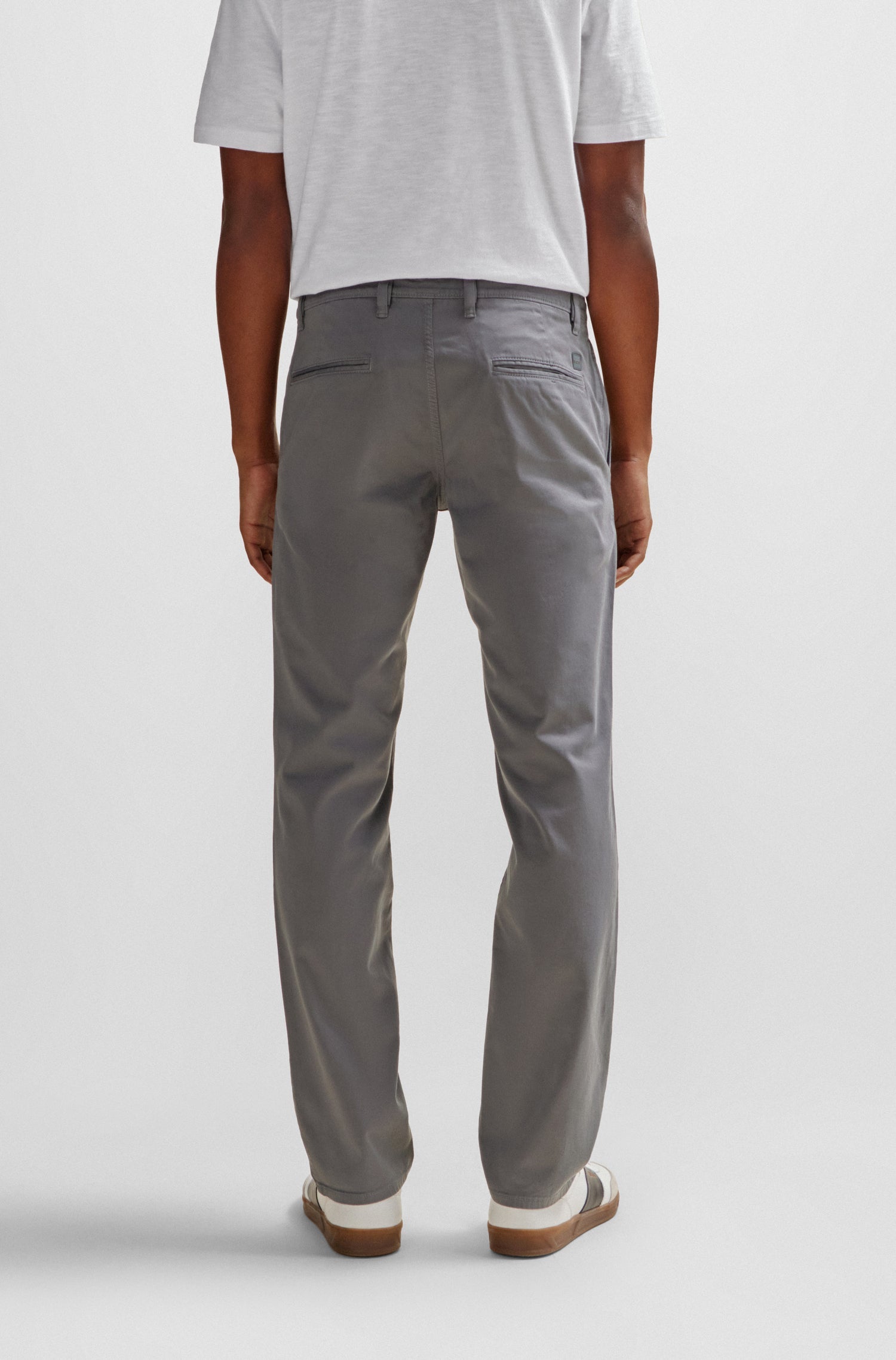 DARK GREY // CASUAL TROUSERS SCHINO-SLIM D