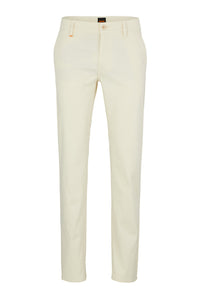 LIGHT BEIGE // CASUAL TROUSERS SCHINO-SLIM D