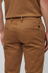 Slim-fit chino trousers - Light Beige