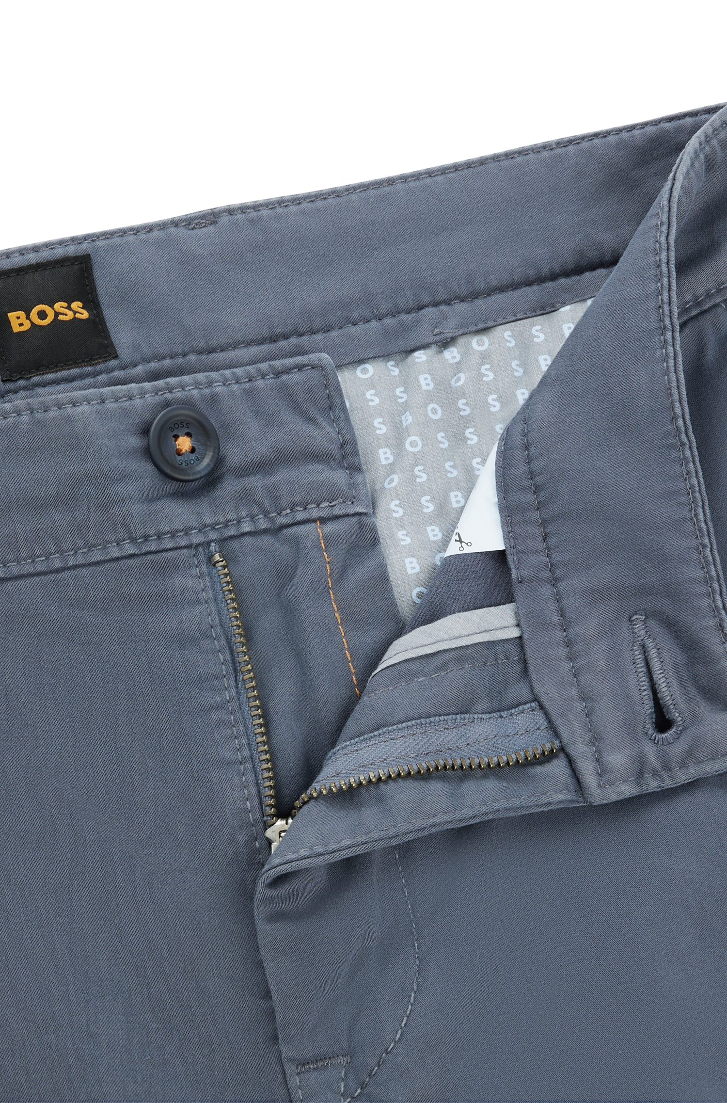 MEDIUM BLUE // CASUAL TROUSERS SCHINO-SLIM D