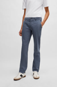 OPEN WHITE // TROUSERS SCHINO-SLIM D