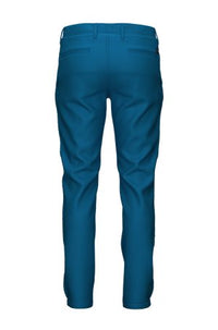 BRIGHT BLUE // CASUAL TROUSERS SCHINO-SLIM D
