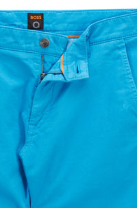 BRIGHT BLUE // CASUAL TROUSERS SCHINO-SLIM D