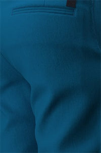 BRIGHT BLUE // CASUAL TROUSERS SCHINO-SLIM D