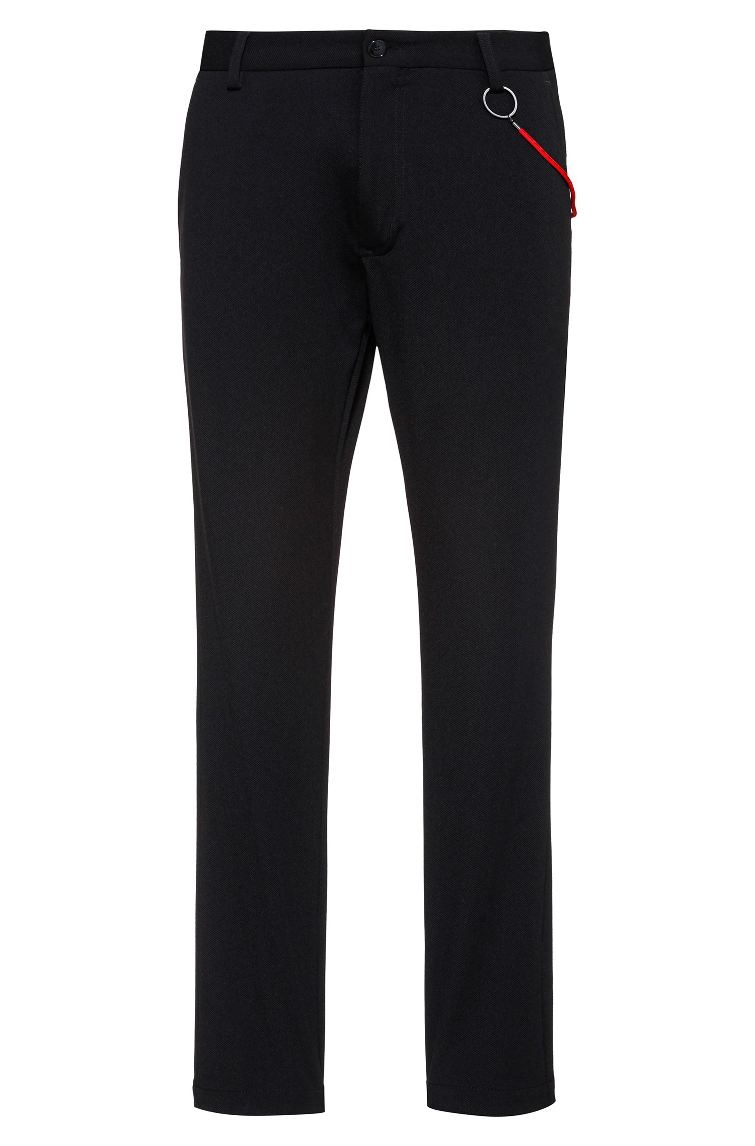 BLACK // CASUAL TROUSERS GASON214