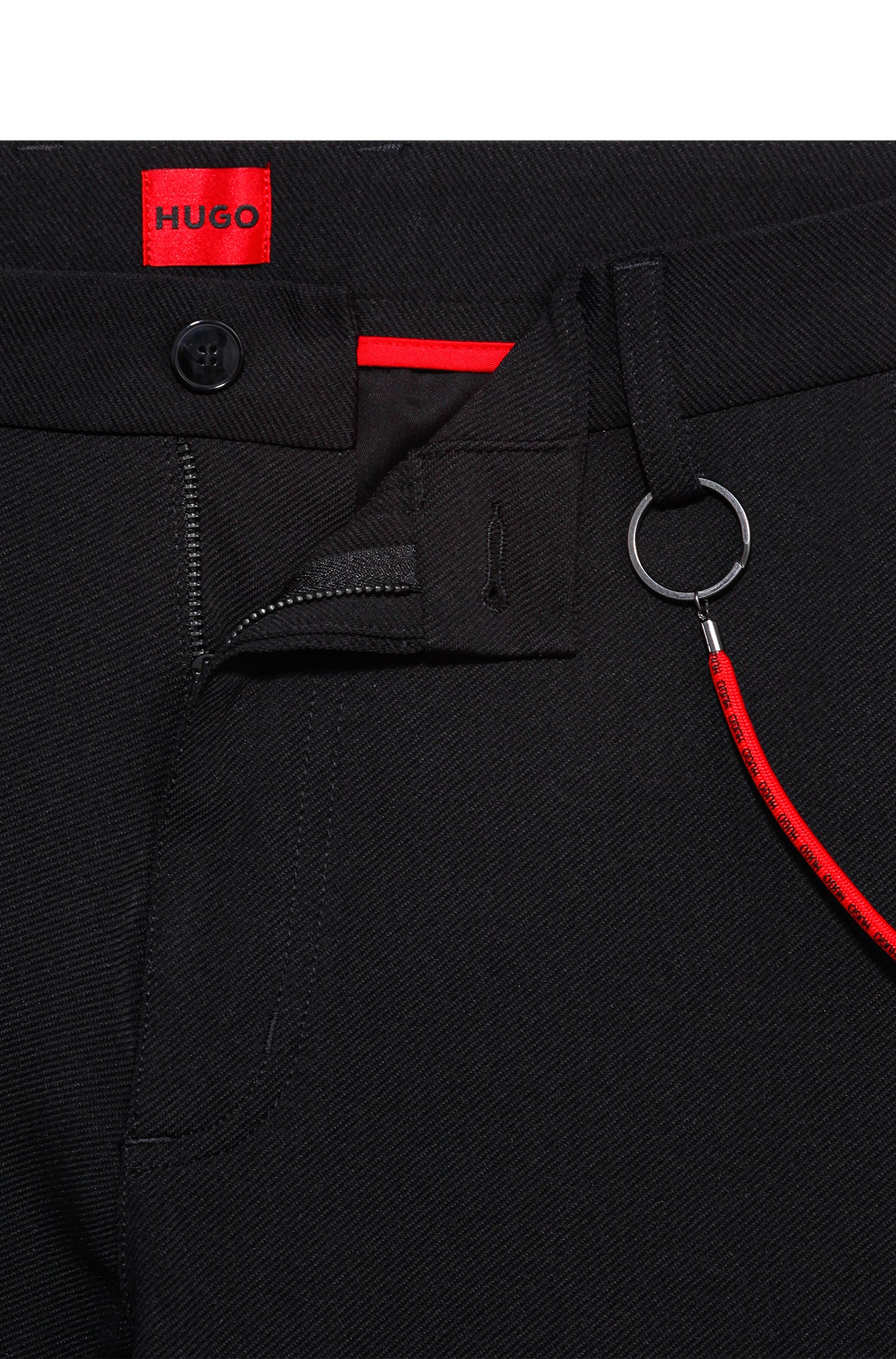 BLACK // CASUAL TROUSERS GASON214