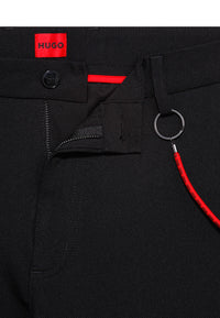BLACK // CASUAL TROUSERS GASON214