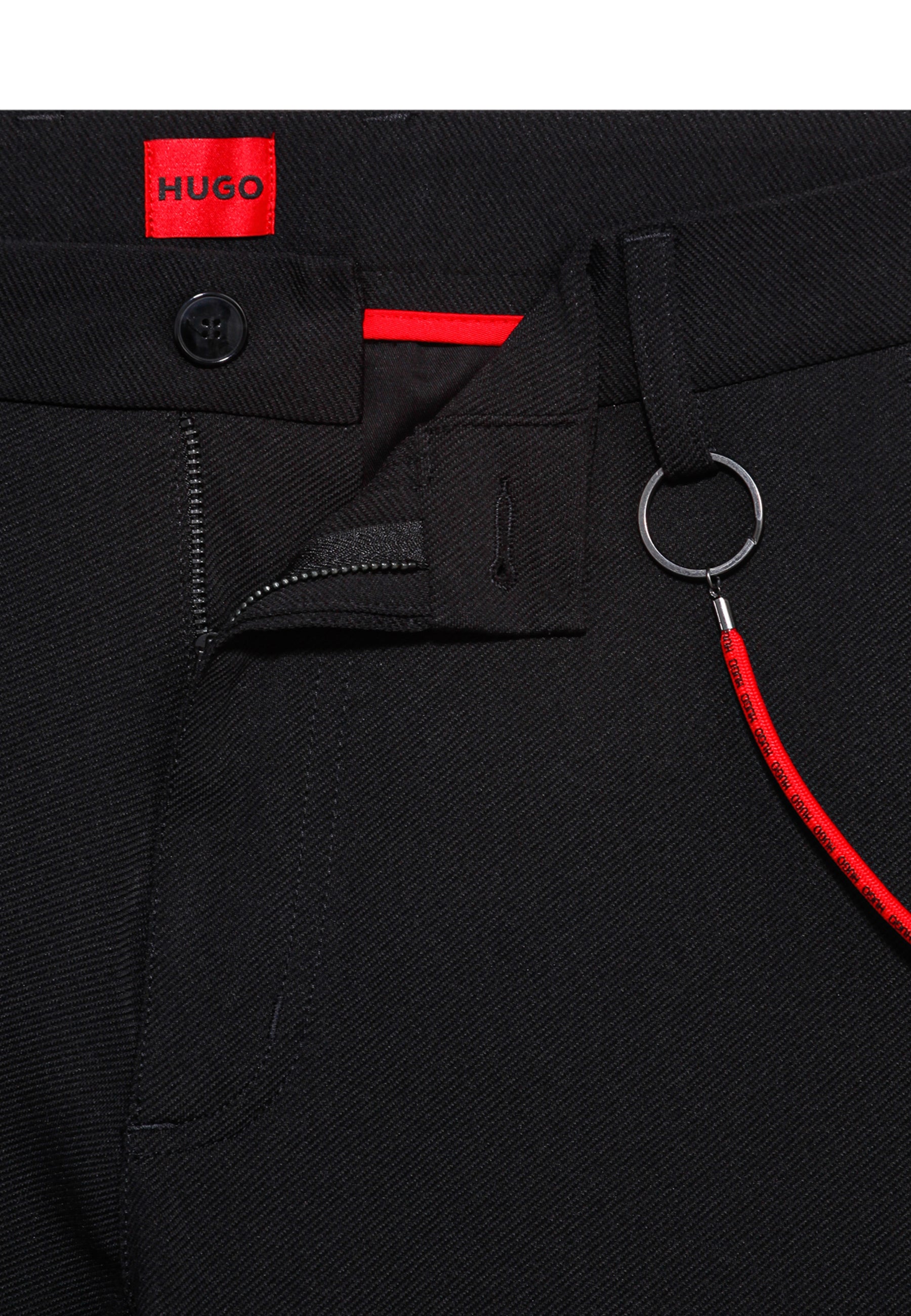 BLACK // CASUAL TROUSERS GASON214