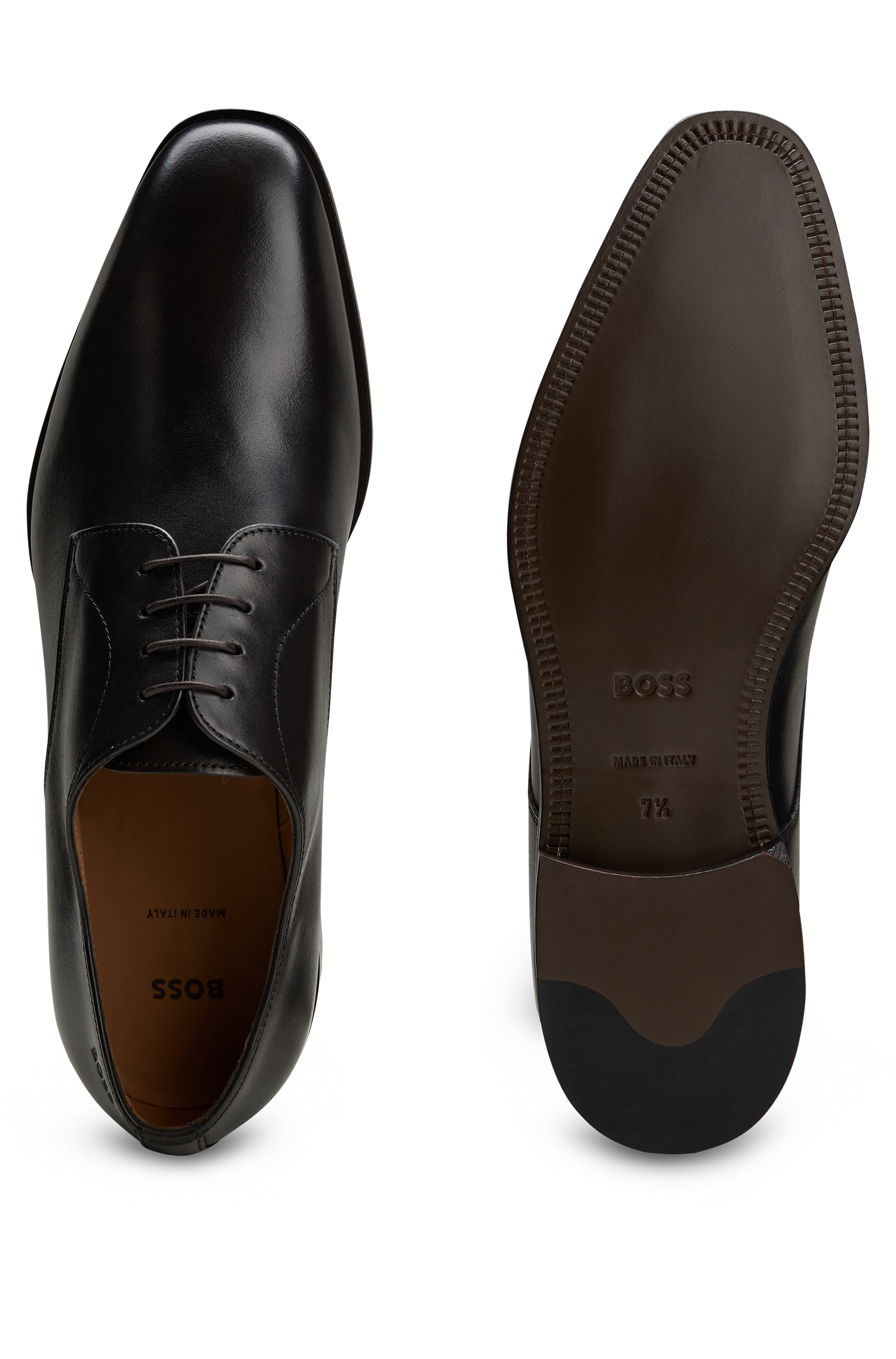 DARK BROWN // BUSINESS LACE-UPS LISBON_DERB_BU1 A
